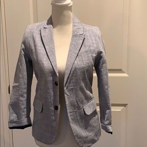 Cat & Jack blue girls button down blazer